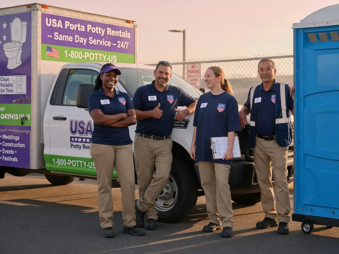 Porta Potty Rental company in Hamburg, IA