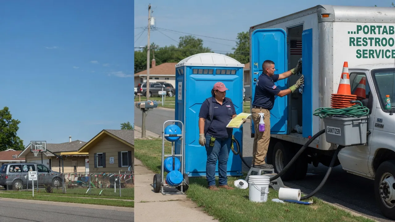 Portable Toilet Rental in Hamburg, IA near me
